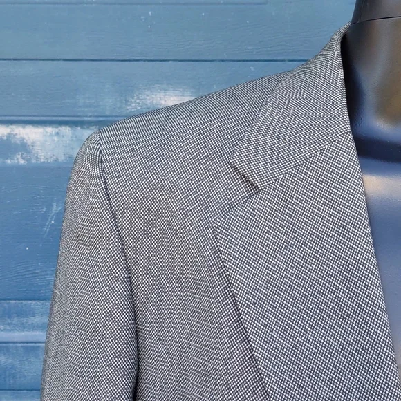 Burberry® Men's Pure Wool Snake Eye pure Wool Fabric Blazer - Picture 5 of 16